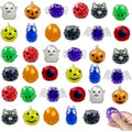 5-30Pcs Cute Halloween Squeeze Stress Relief Ball for Halloween Party Favors Birthday Gifts Bag Fillers